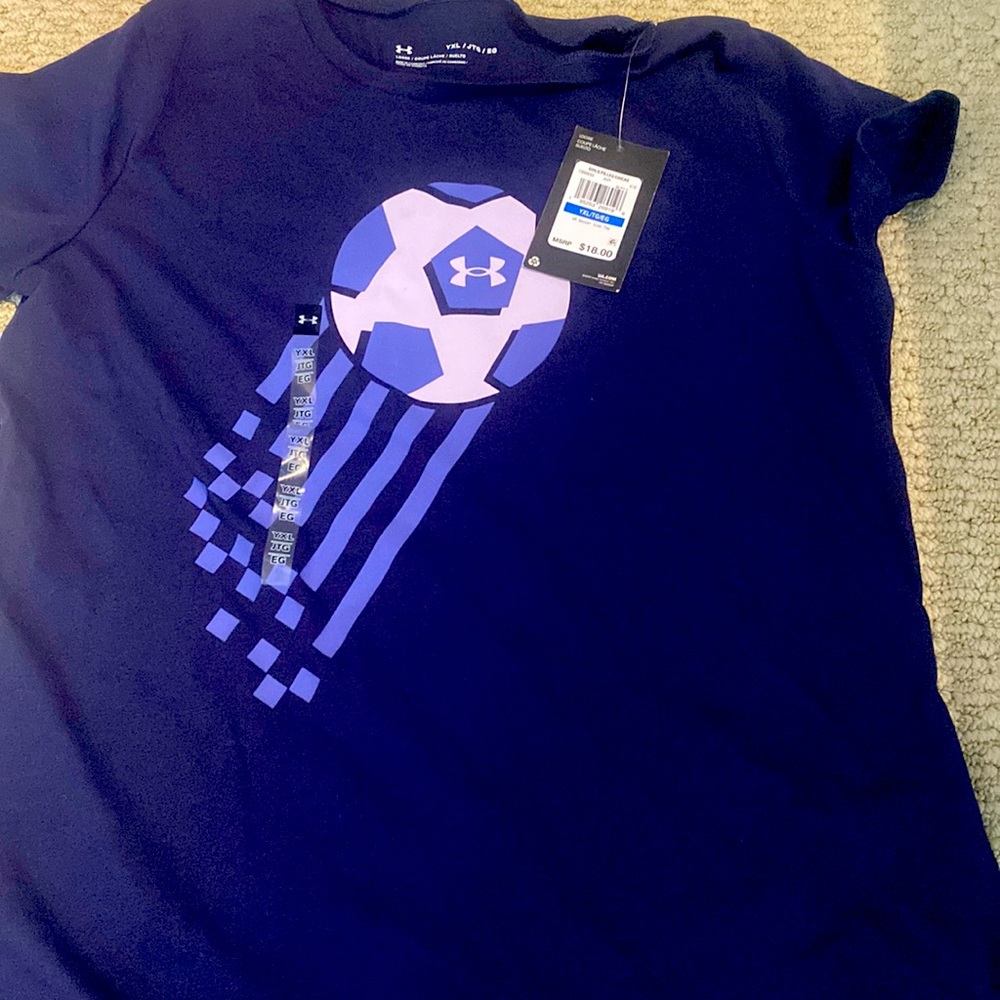 Under Armour soccer shirts